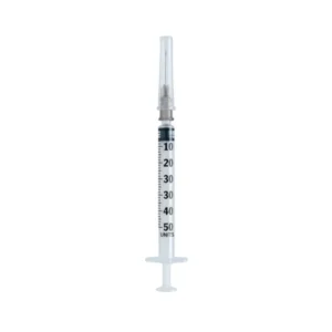 Injection Syringe 0.5cc 5/16 Inch 8mm
