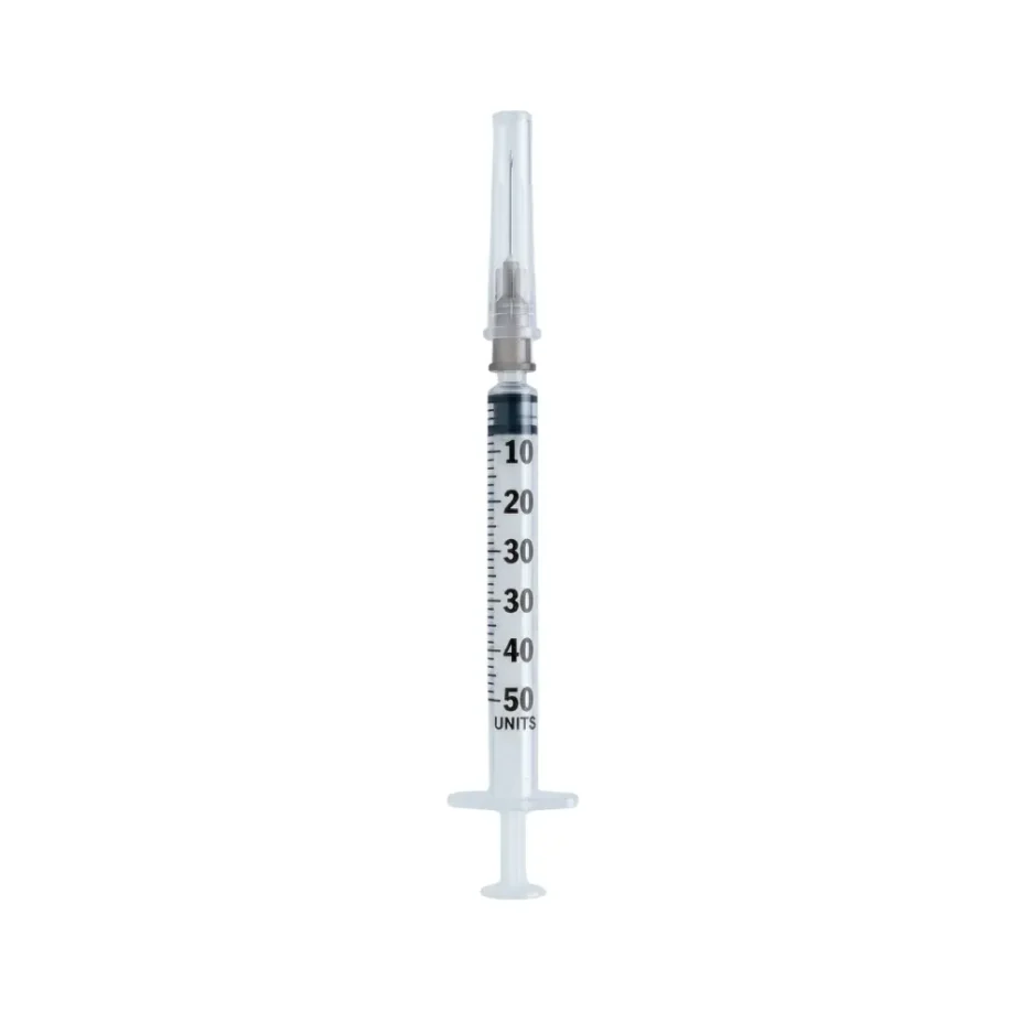 Injection Syringe 0.5cc 5/16 Inch 8mm